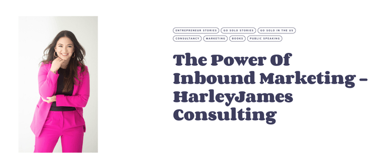 Mary Cate Spires The Power of Inbound Marketing